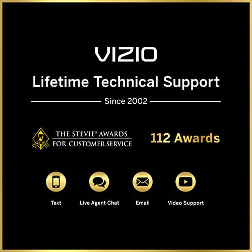 VIZIO D-Series 40′′ Smart TV, Full HD 1080p, AMD FreeSync, Apple AirPlay, Black
