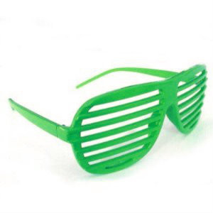 Green Shutter Shades 12 PACK 1165