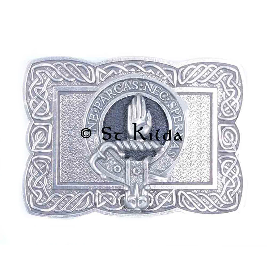 Clan Crest Belt Buckle - Lamont