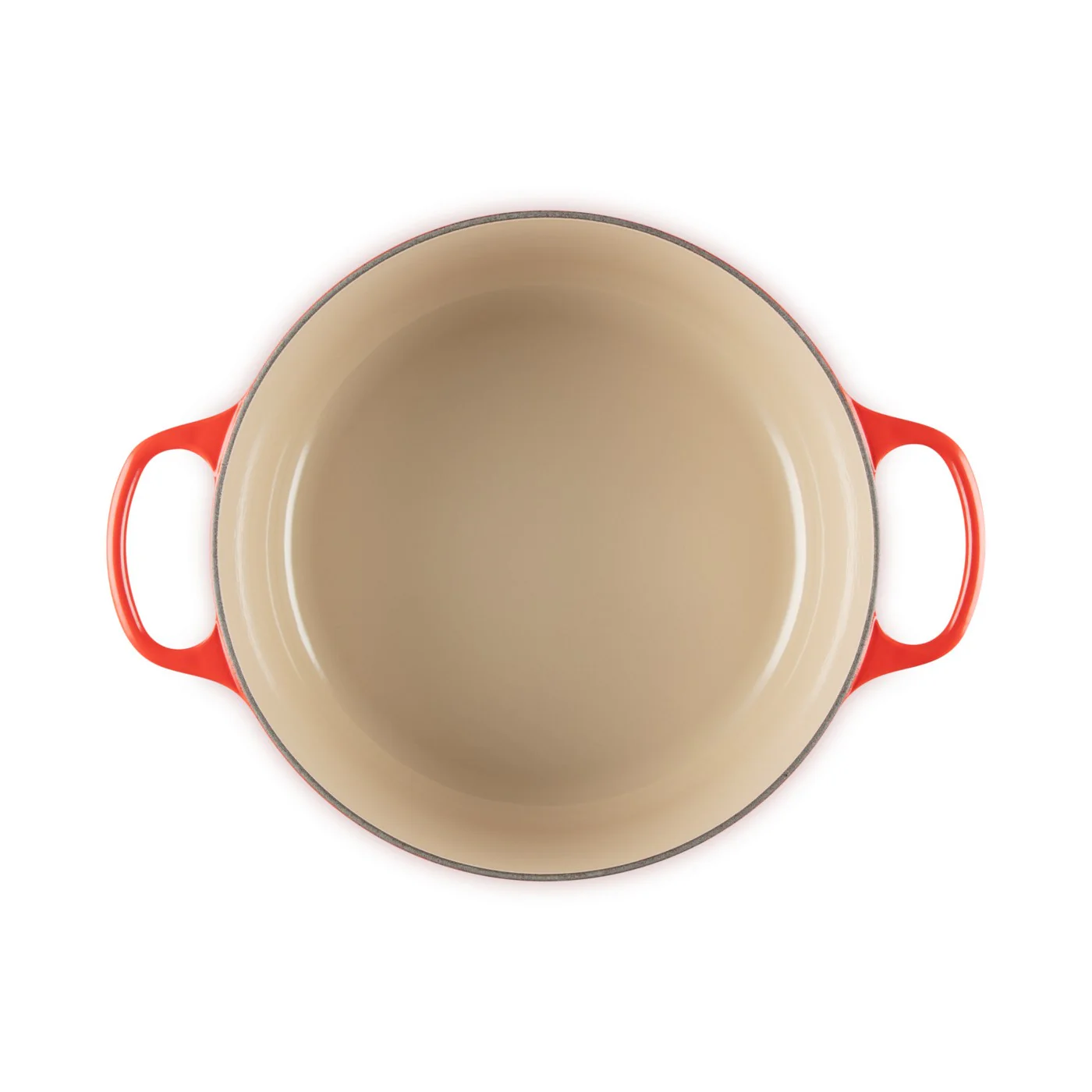 Le Creuset Pfanne Signature Gusseisen-Bräter, Ø 28cm, Kirschrot