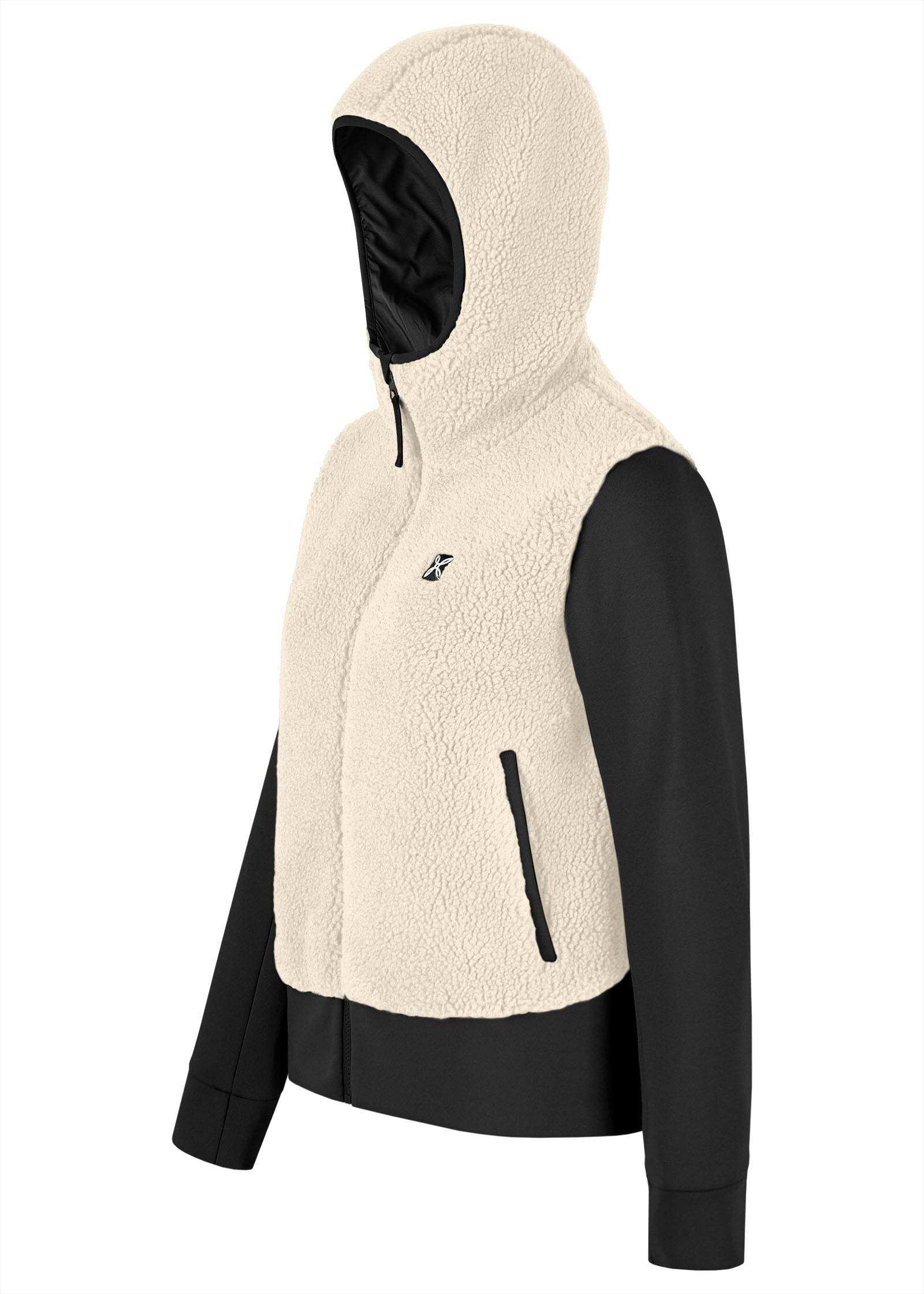 Sherpa Mix Jacket Woman