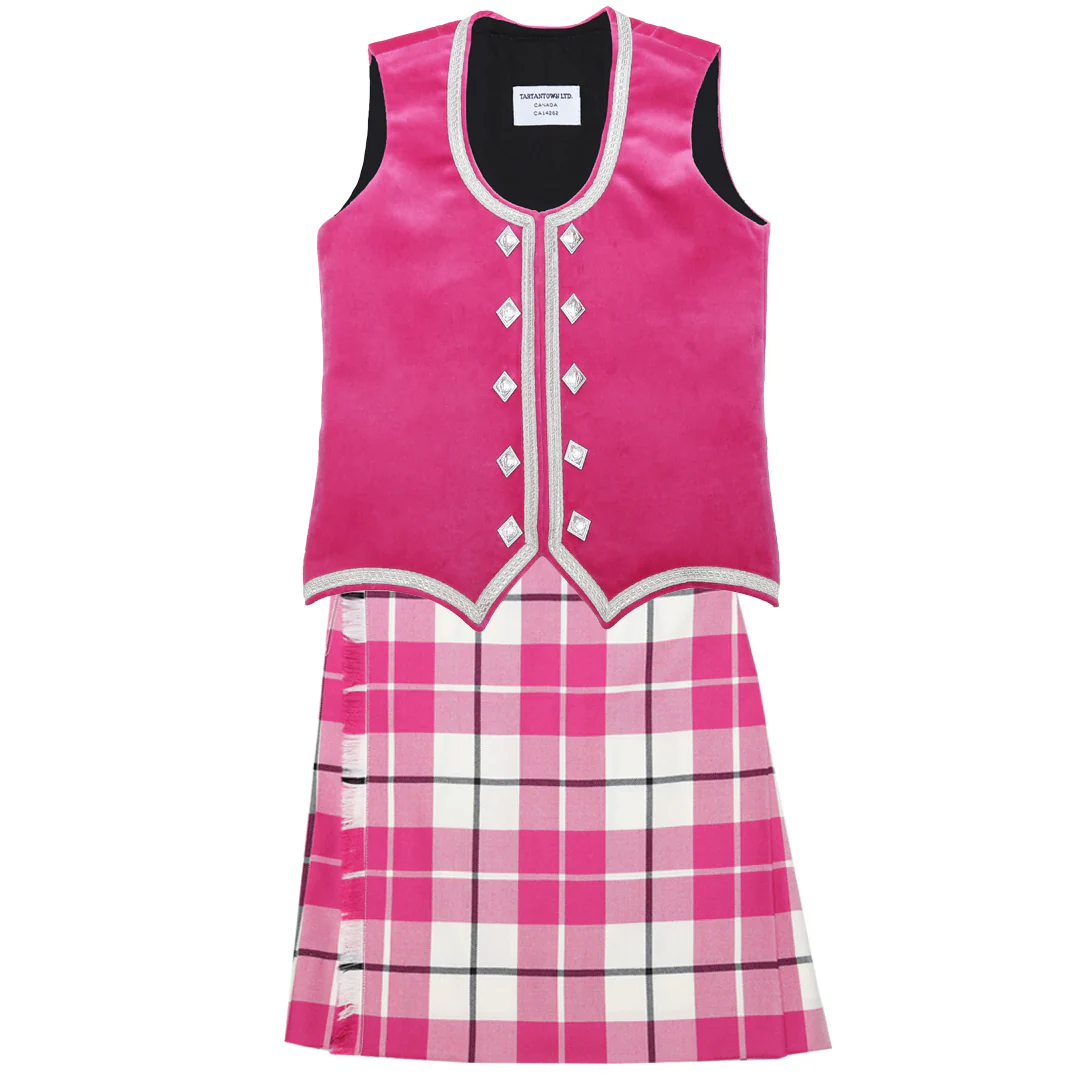 Tartan - Dress Raspberry McRae of Conchra