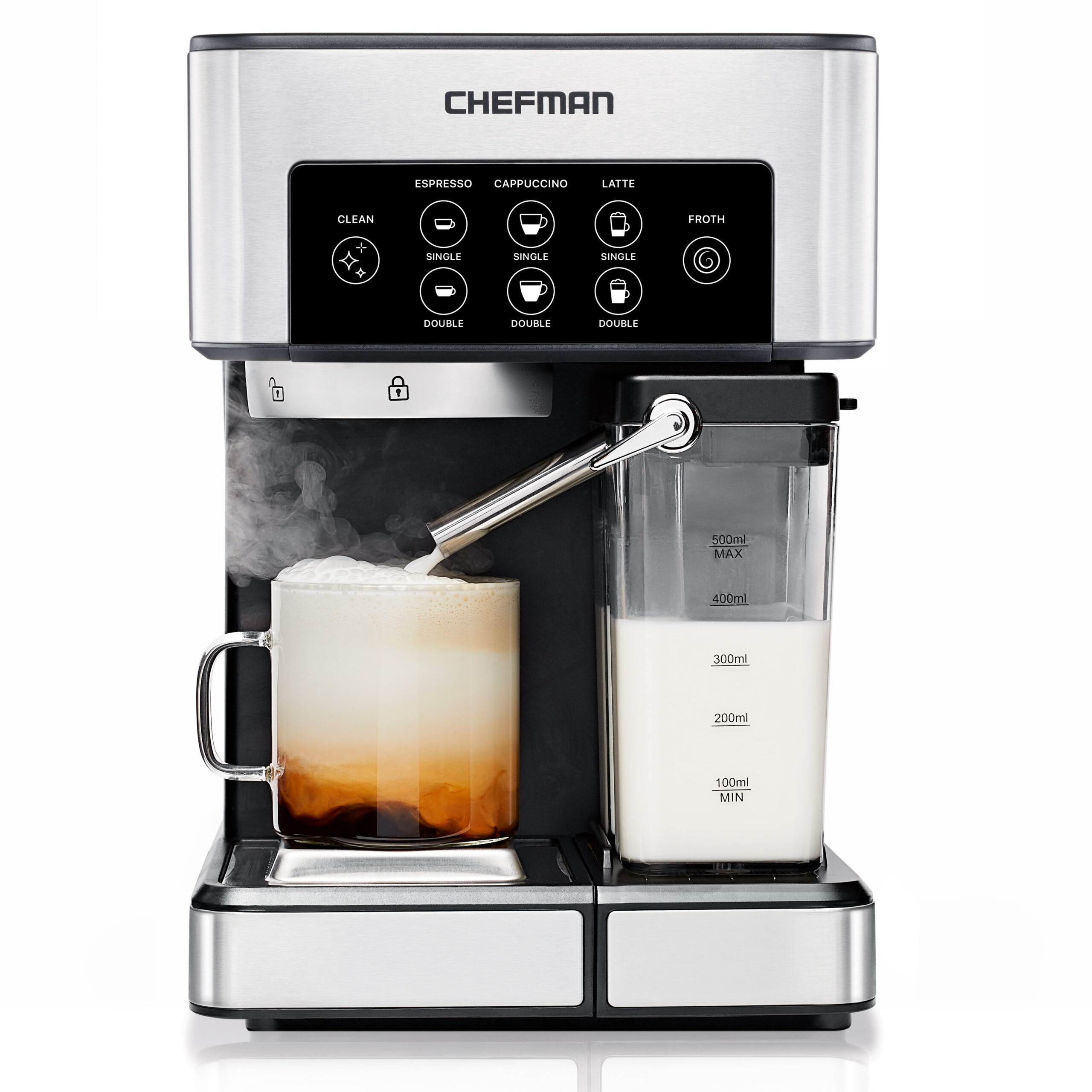 1.8L Barista Pro Espresso Machine, Stainless Steel
