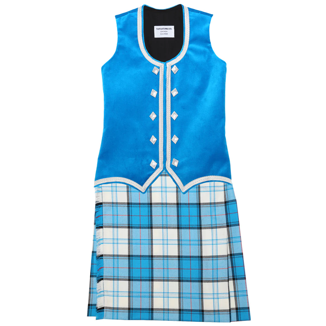 Tartan - Dress Turquoise Menzies