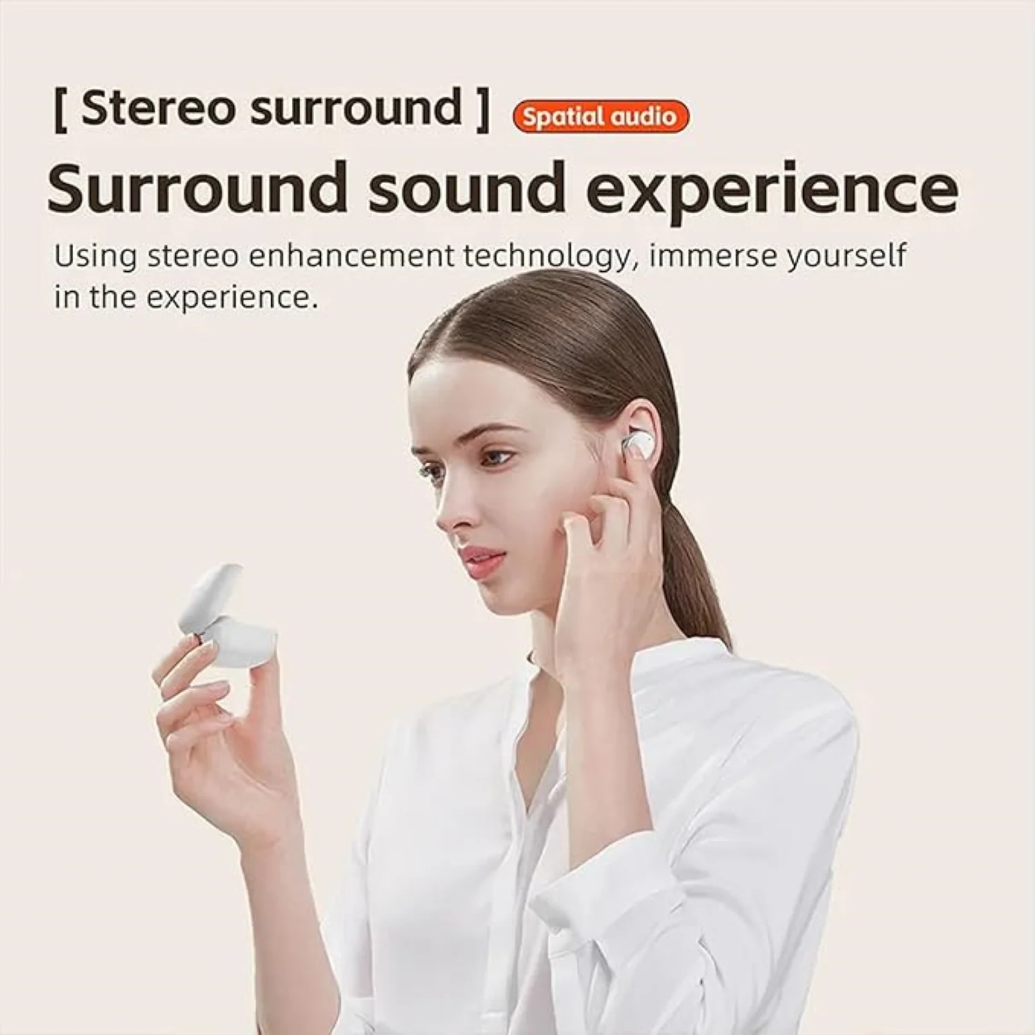 Sport In-Ear Kopfhörer Bluetooth für iPhone, Samsung, Google, Tablet und Laptop