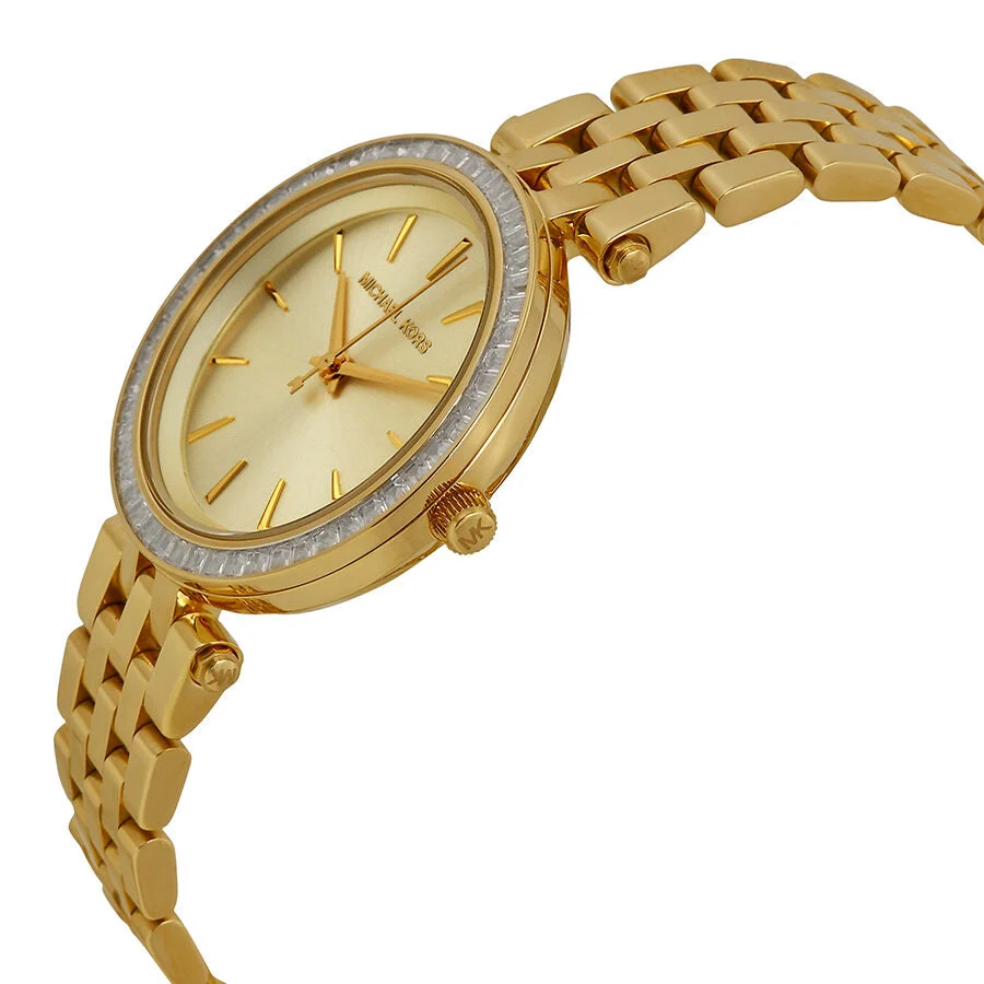 Michael Kors Mini Darci Gold Sunray Dial Gold Women's Watch - MK3365