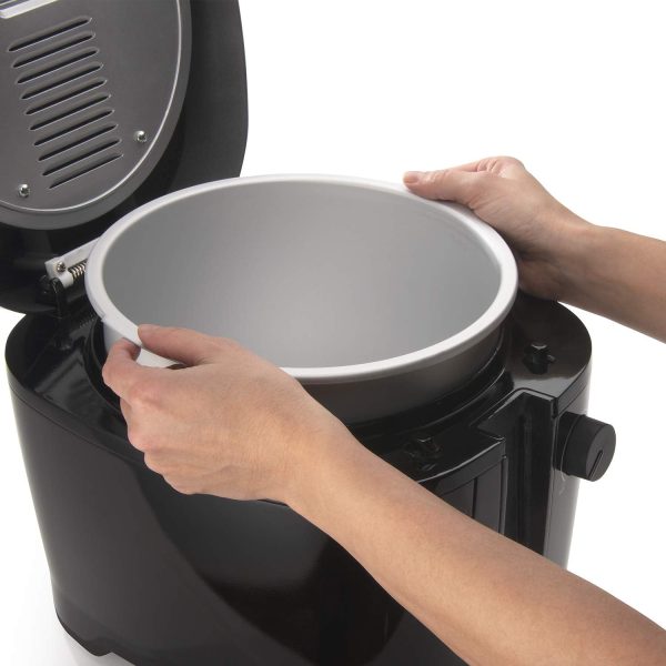 05442 CoolDaddy Cool-touch Deep Fryer Black