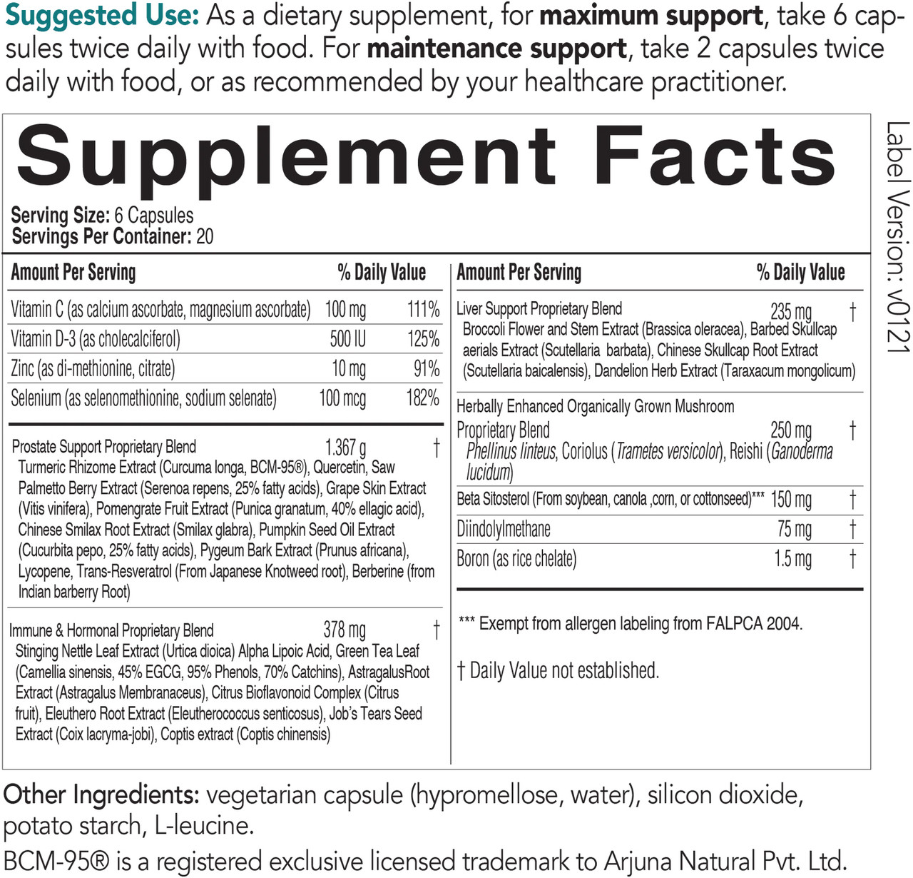 ProstaCaid 120 veggie capsules