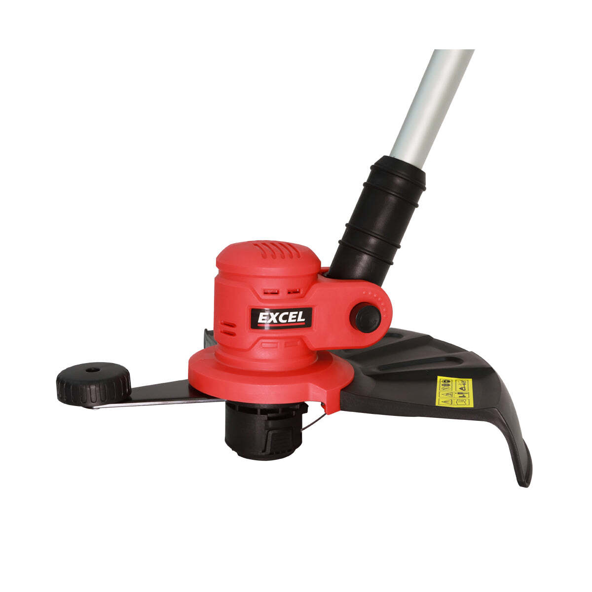 Excel 18V Garden Power Tool Set: Grass Trimmer, Hedge Trimmer & Lawn Mower with 3x 5.0Ah Batteries & Charger