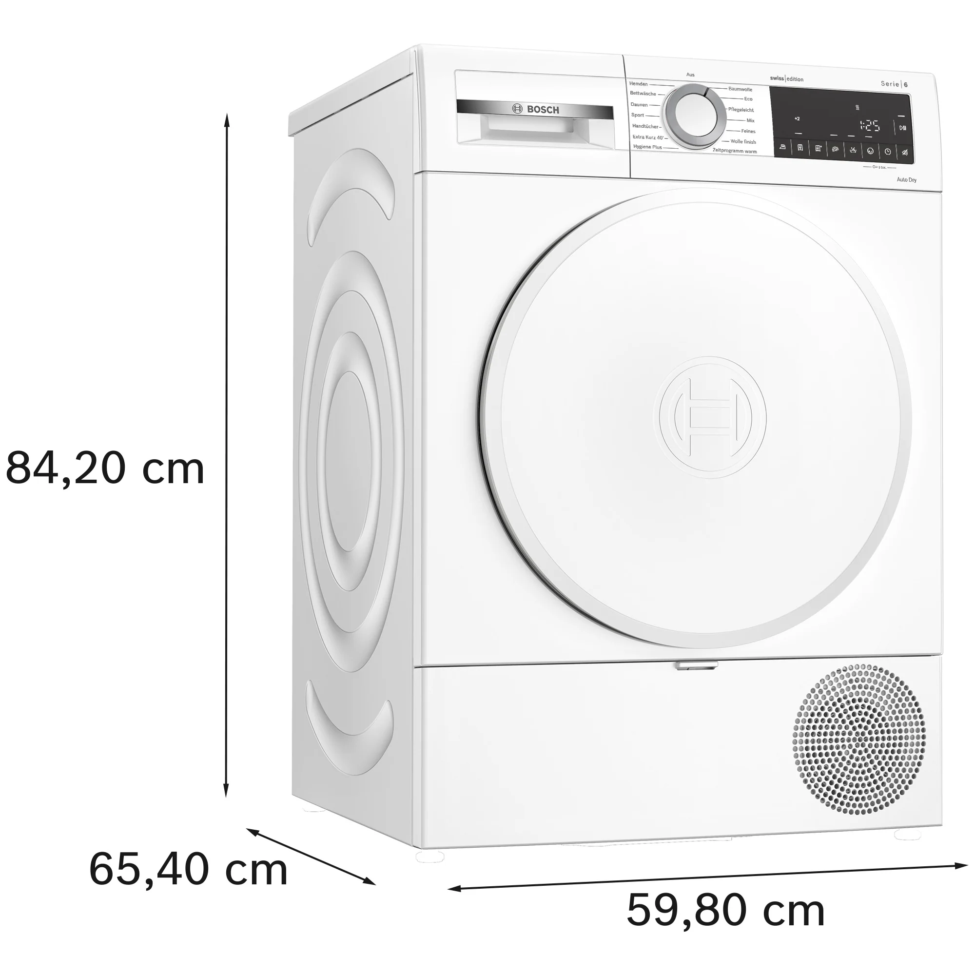BOSCH Wäschetrockner 8kg WQG233A2CH