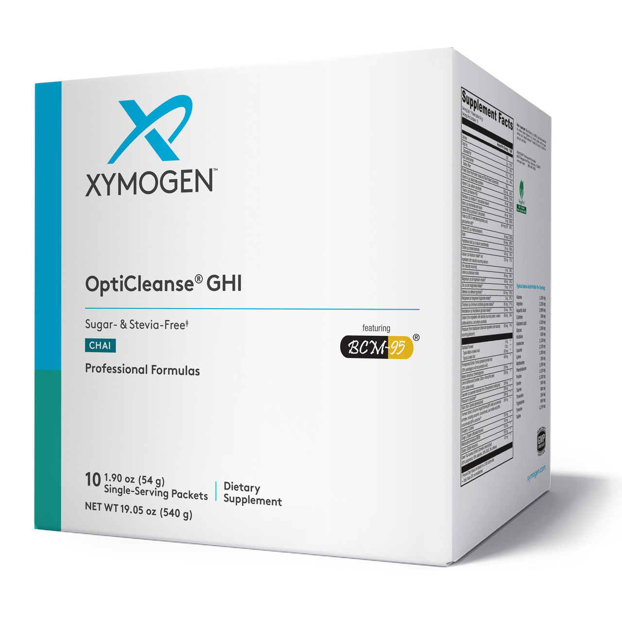 OptiCleanse GHI Sugar- & Stevia-Free Chai 10 Servings