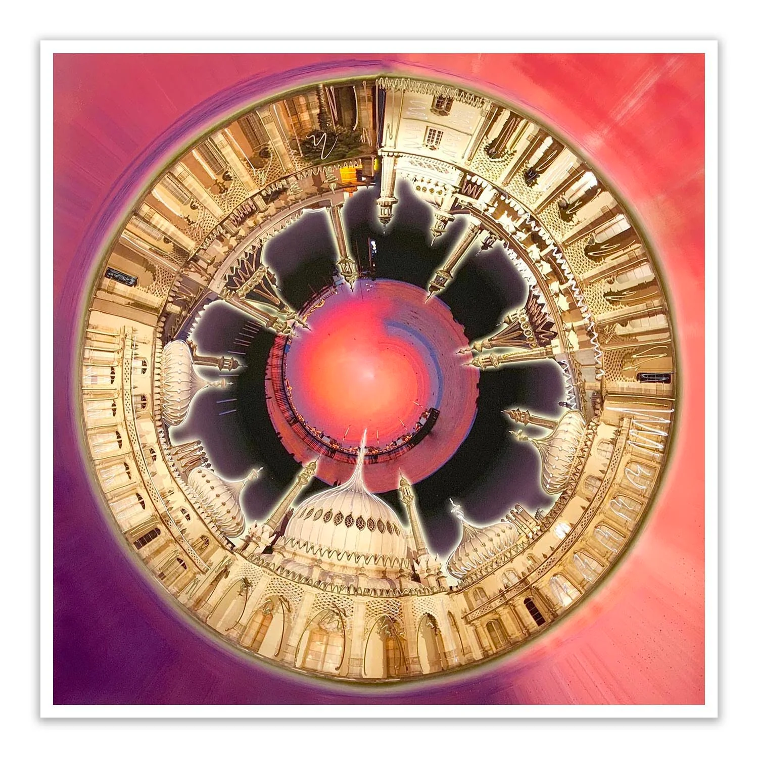 Pavilion Swirl Cerise