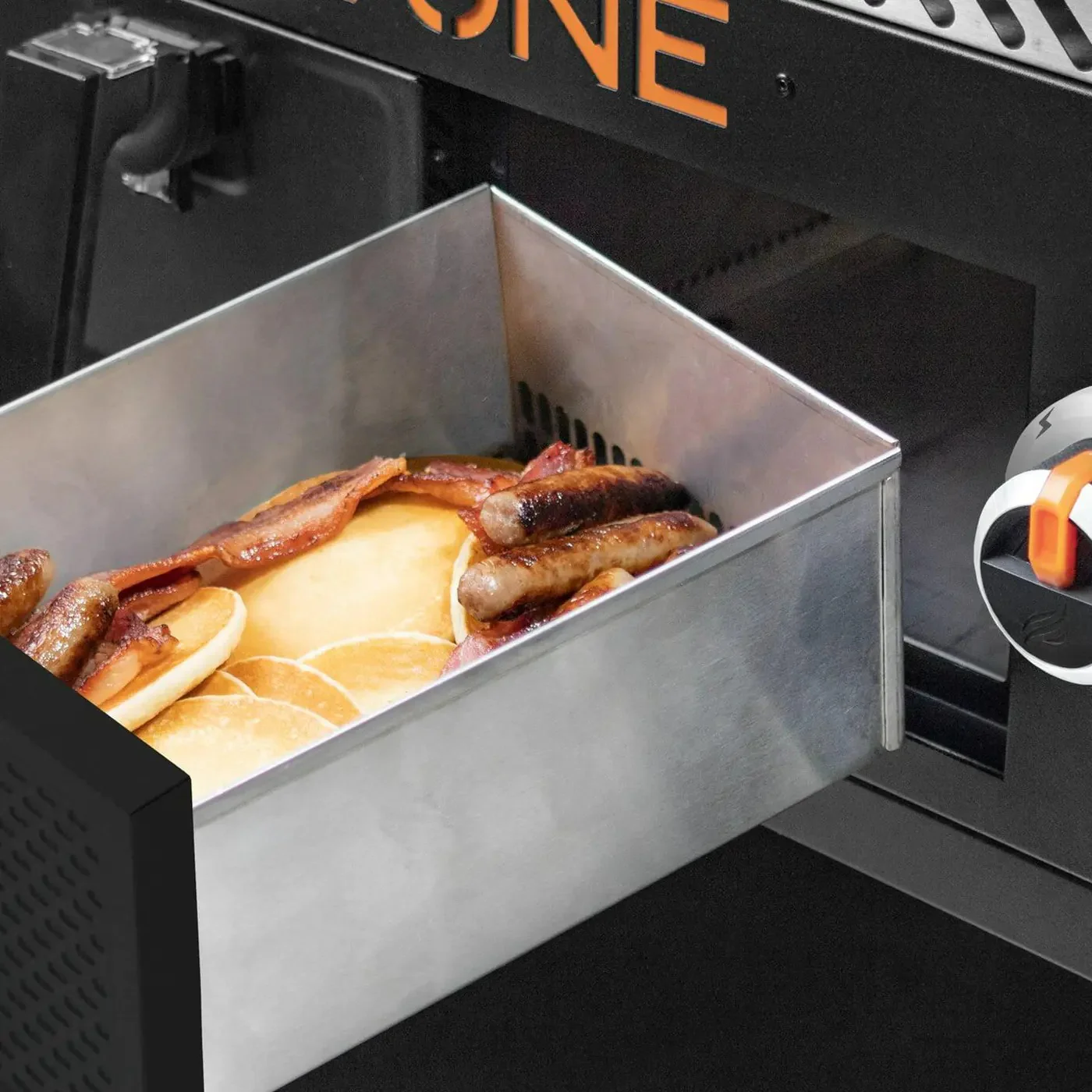 💥Clearance Sale🔥 Blackstone 2-burner griddle (71 cm) with electric air fryer and extractor hood