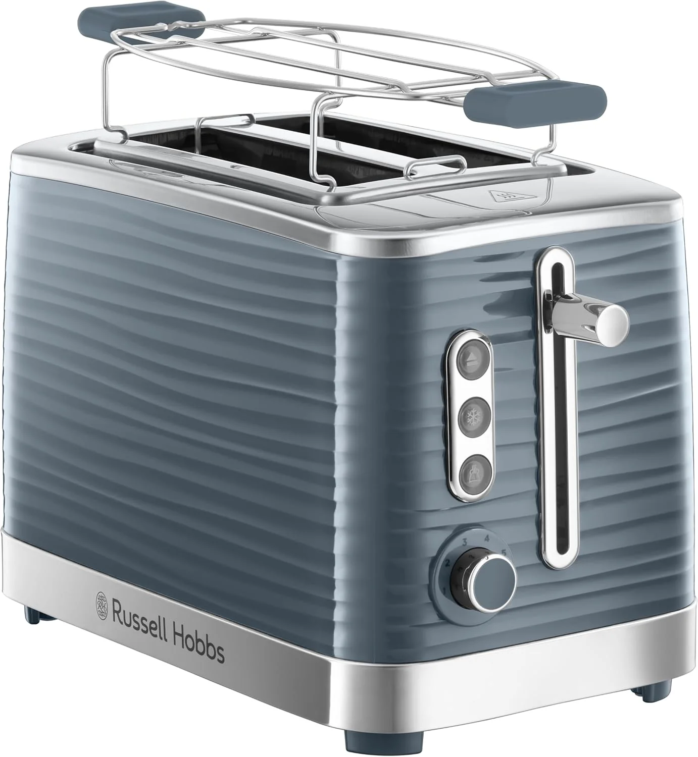 Russell Hobbs Inspire Grey Fr��hst��ckset Toaster, Wasserkocher und Kaffeemaschine