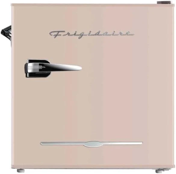 Frigidaire EFR176 Retro Compact Fridge with Chiller Mini Refrigerator with Built-in Bottle Opener for Office, Bedroom, Dorm Room or Cabin, 1.6 cu ft 16