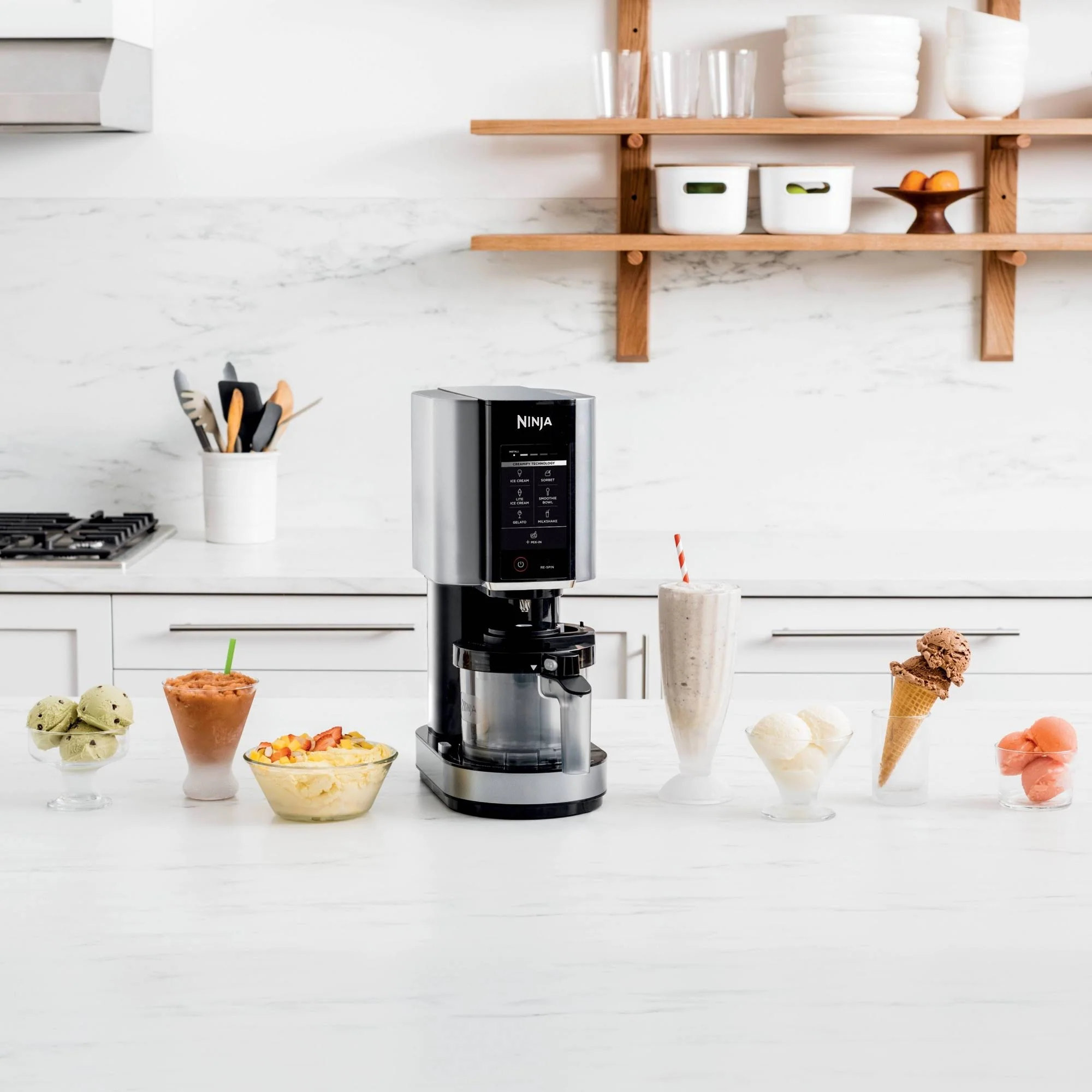 Ninja Creami Máquina para Hacer Helados en Plata