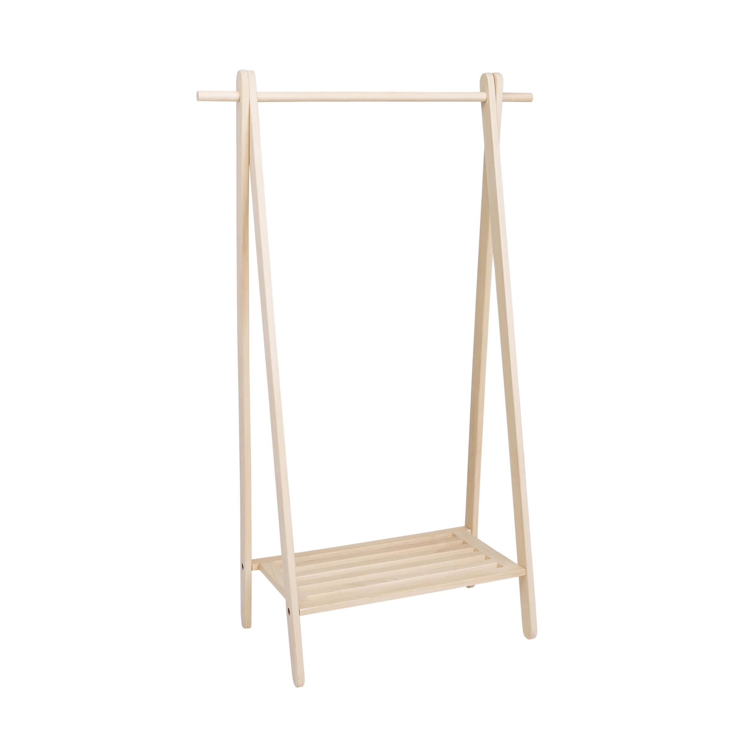 Pennsylvania Woodworks Maple Garment Rack, Large, Clothing Space, Efficient, Heavy Duty, Easy Assembly, Made in USA