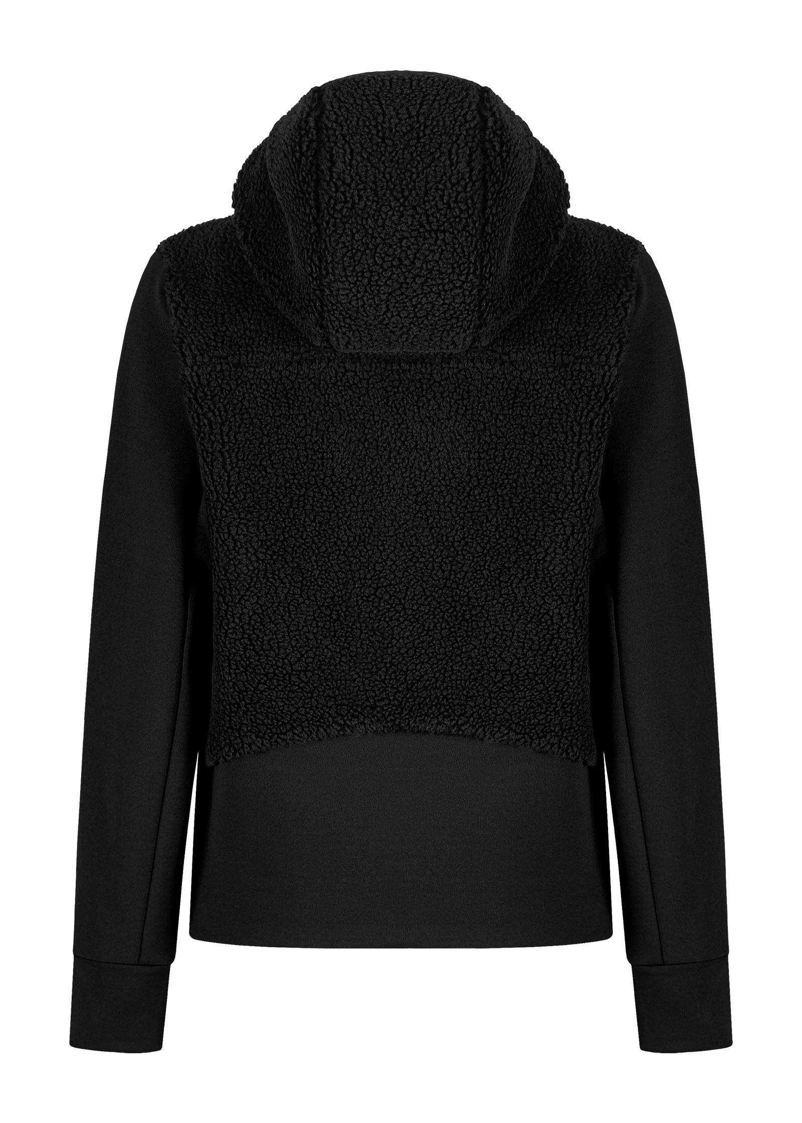 Sherpa Mix Jacket Woman
