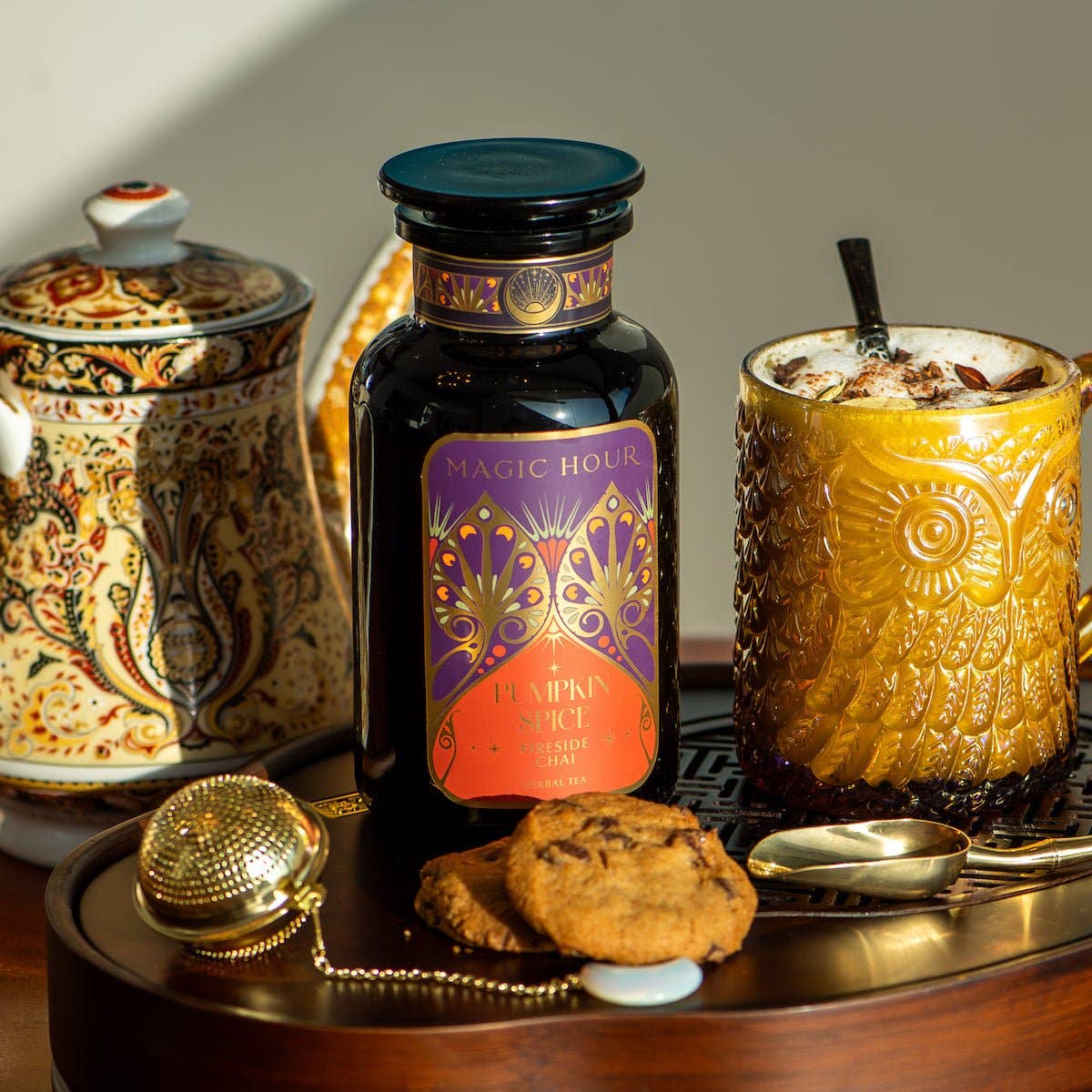 Pumpkin Spice Fireside Chai