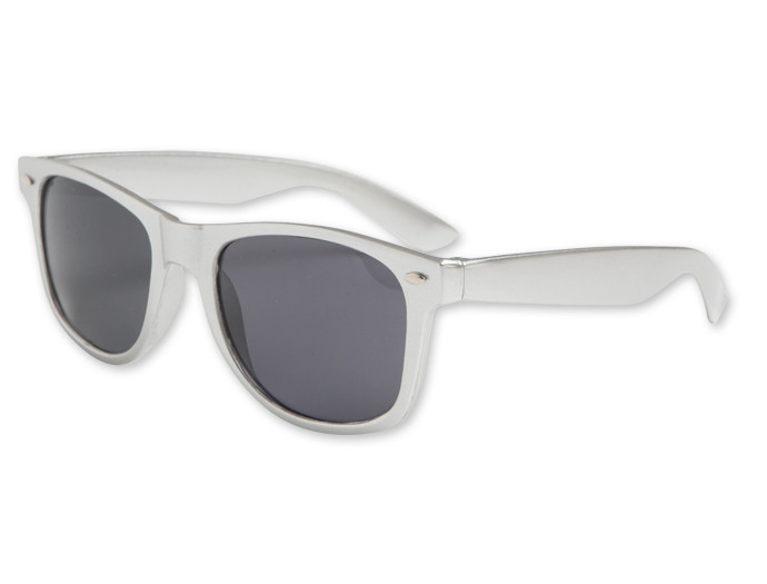 Silver Iconic 80's Sunglasses Adult  16002D