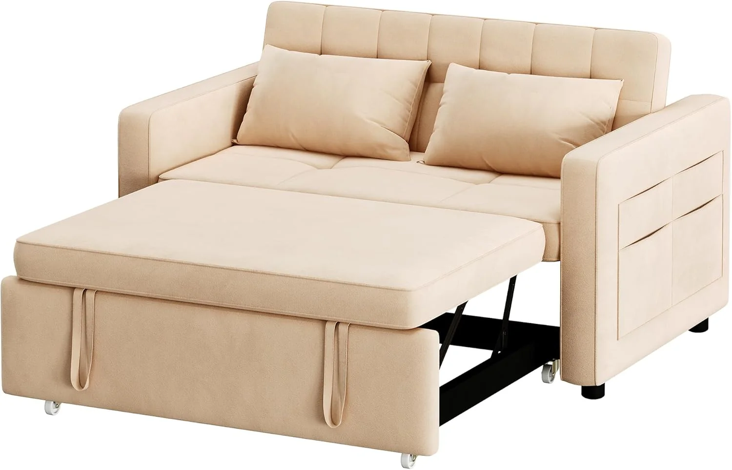 DWVO 3-in-1 Convertible Sofa Bed, 55