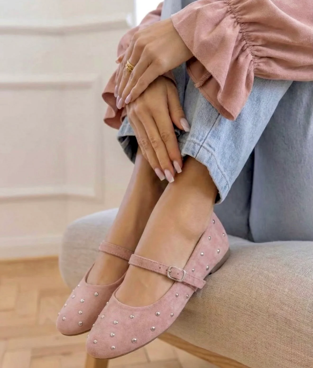 MANOLETINA DE ANTE CON TACHAS