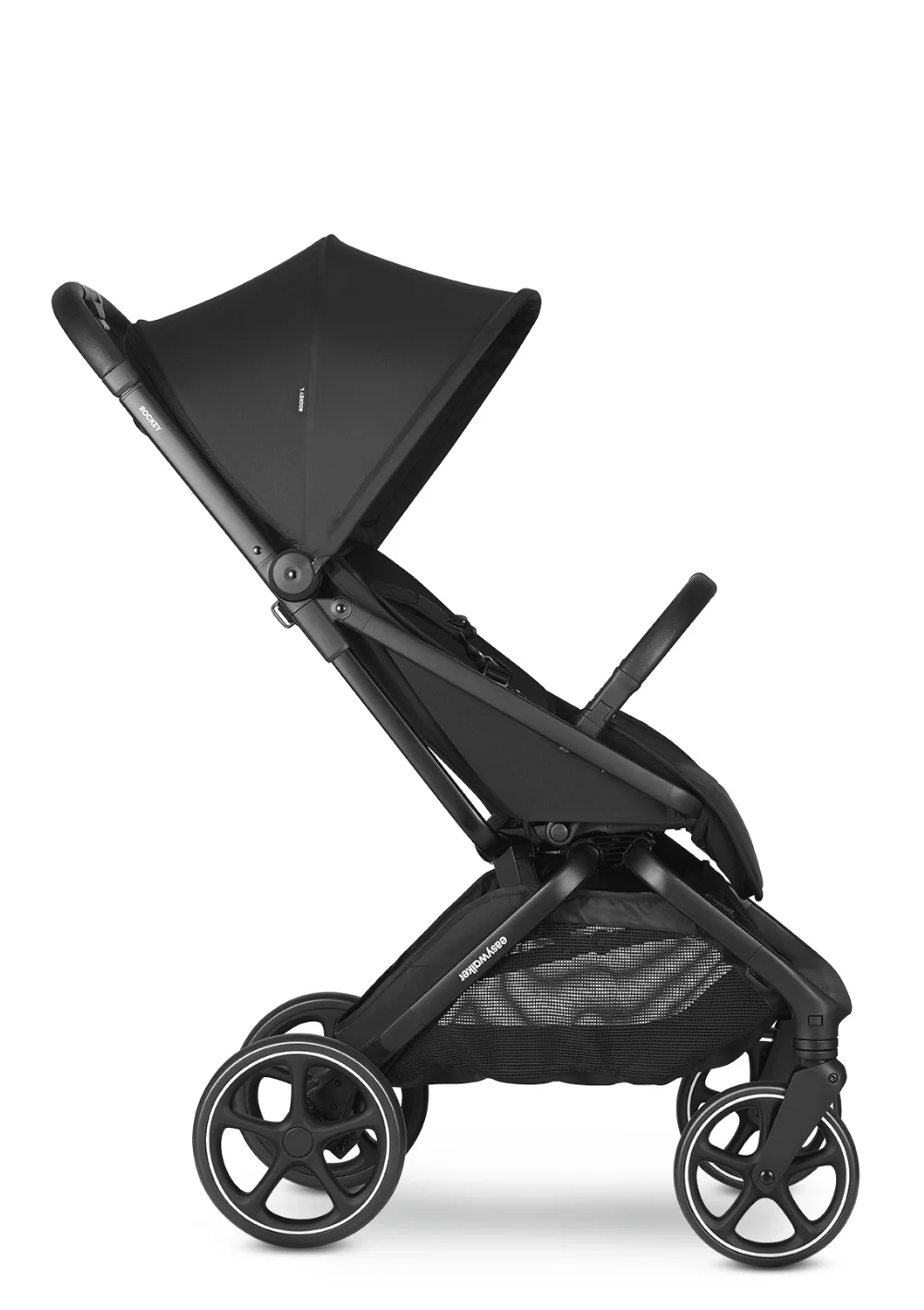 2025 Cochecito Rockey L Pure Black – Tu cochecito todoterreno de EASYWALKER