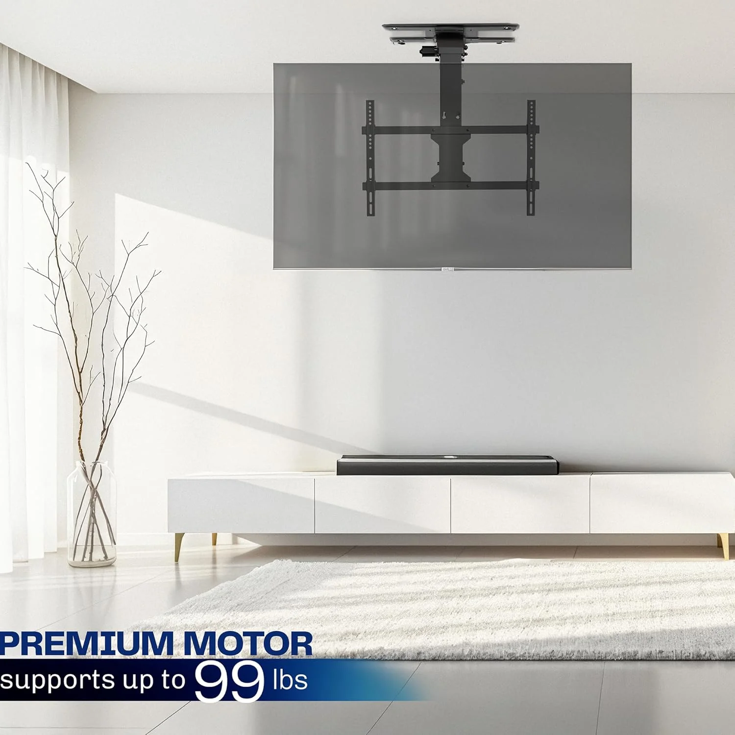 Electric Ceiling TV Mount, 37 70