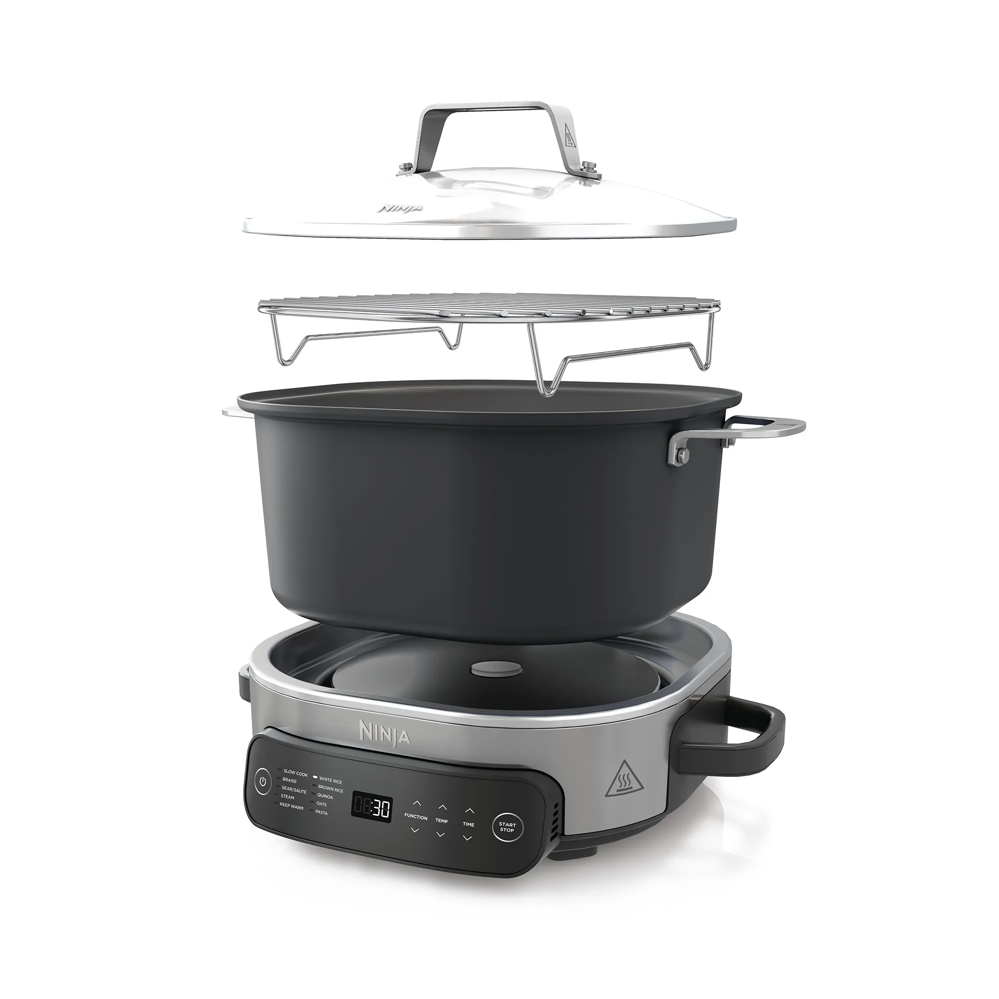2025 Descubre el Ninja® Foodi® PossibleCooker™ Pro – el PossibleCooker™ versátil para el día a día, que reemplaza 10 aparatos y utensilios de cocina.