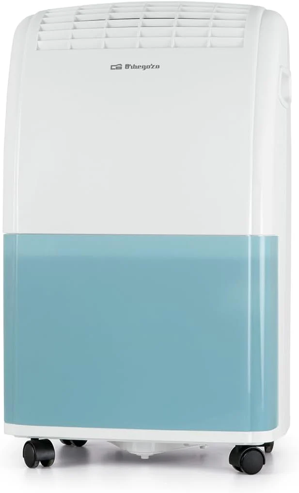 Orbegozo Dh 3000, dehumidifier with dehumidification capacity of 30L/day, R290 refrigerant, 5.8 L tank, 120 m2 application area, anti-freezing system, 495 W, 2 speeds
