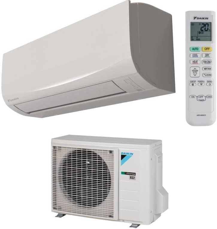 Daikin Sensira 2026 FTXF35F + RXF35F - Aire acondicionado monosplit 12000 BTU Inverter R32 A++ con Wi-Fi integrado, nuevo modelo 2026, controlable desde la aplicación Onecta de Daikin