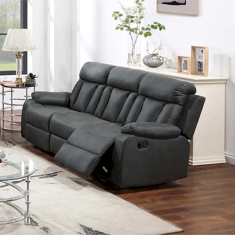 Poundex Reclining Sofa