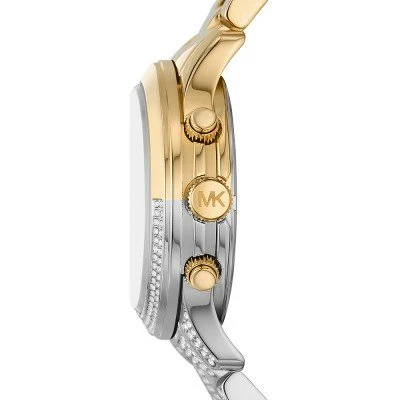 Michael Kors Runway Pavé Two-Tone Watch MK7329