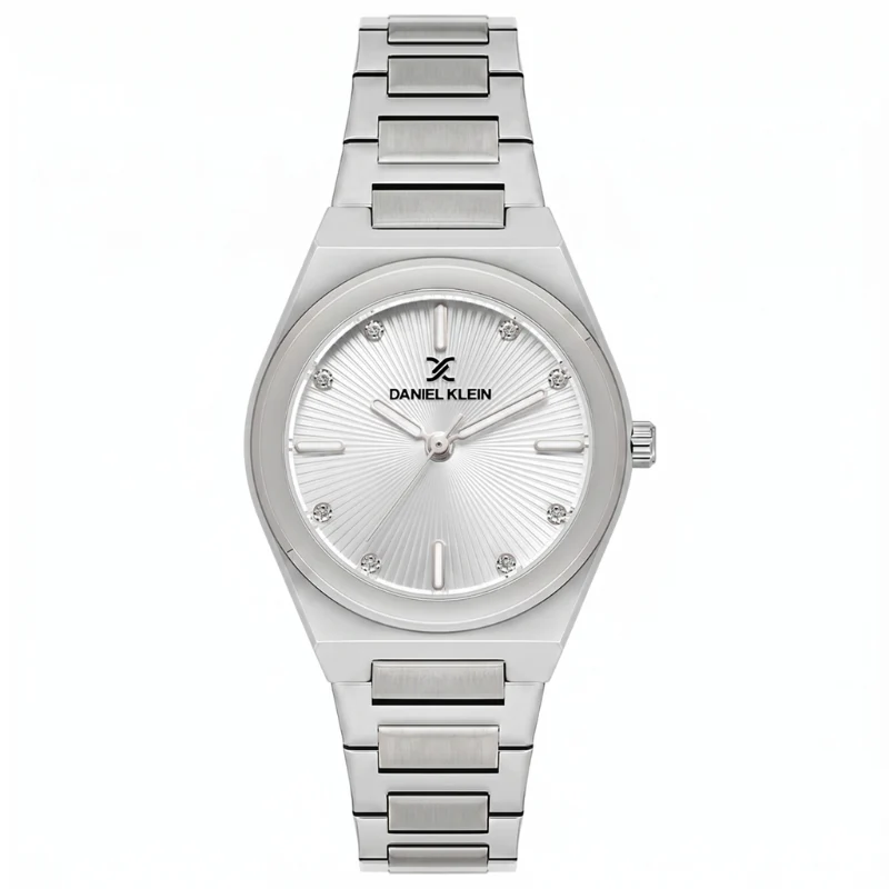 Daniel Klein Premium Three Hand Silver Watch - DK.1.13900-1