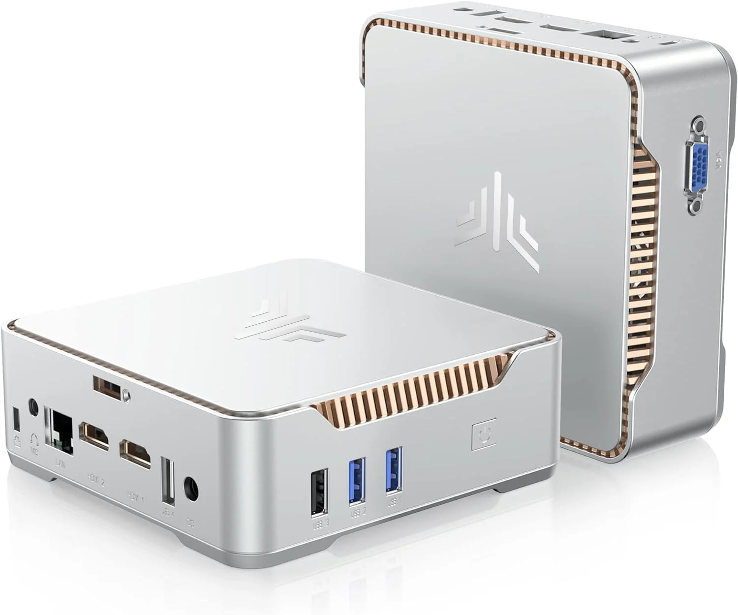 KAMRUI GK3Plus Mini PC, 16GB RAM 512GB M.2 SSD Mini Computers