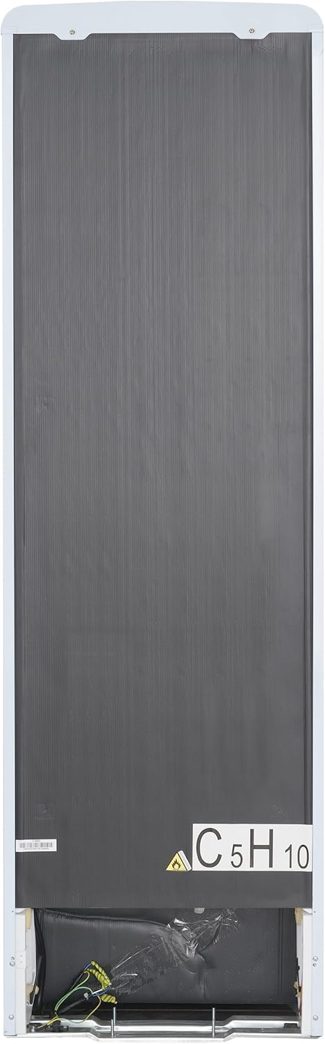 Amica KGCR 387 100 L Retro Kühl-/Gefrierkombination / Baby Blue (Hellblau) / 181cm (H) x 55cm (B) x 62cm (T) / Retro-Design / Kühlschrank mit Gefrierfach