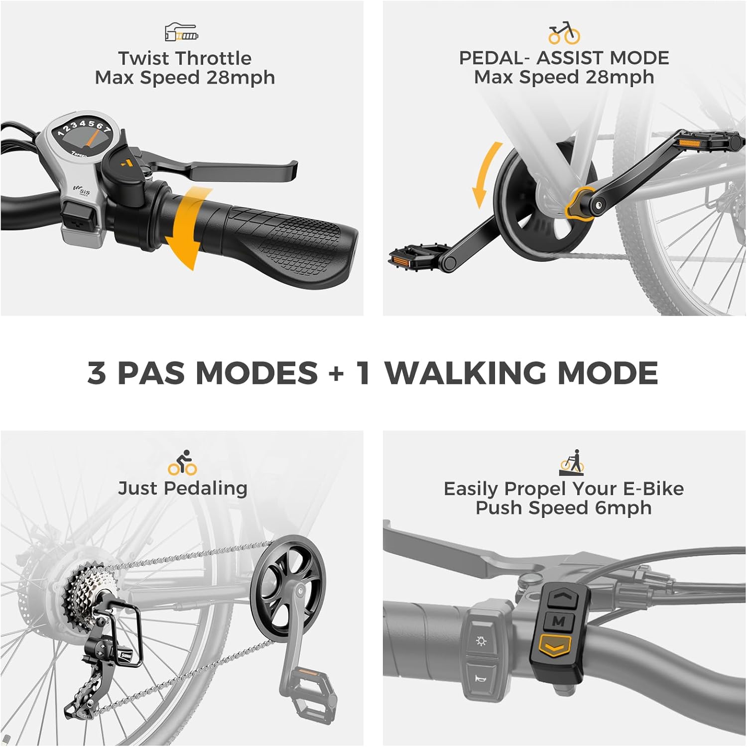 Heybike Race Max Electric Bike for Adults with 750W Peak Motor, 28mph Max Speed, 600WH Removable Battery Ebike, 27.5 Electric Mountain Bike with 7-Speed and Front Suspension