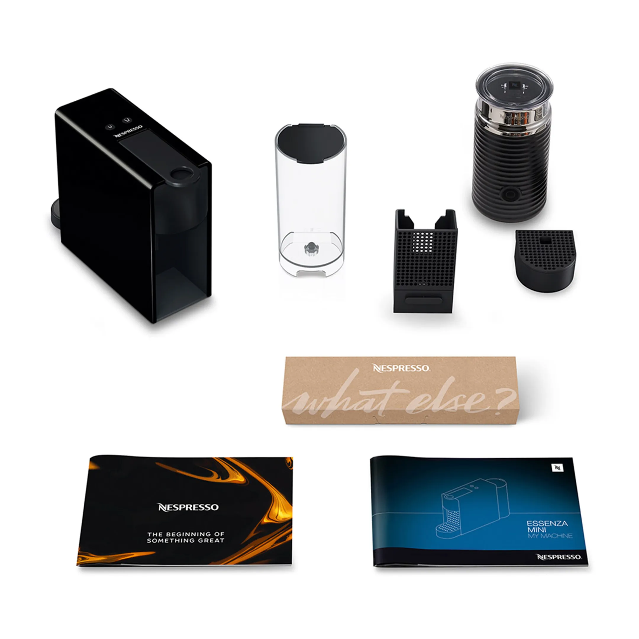Krups Nespresso Koffiemachine Essenza Mini XN110810 Piano Black