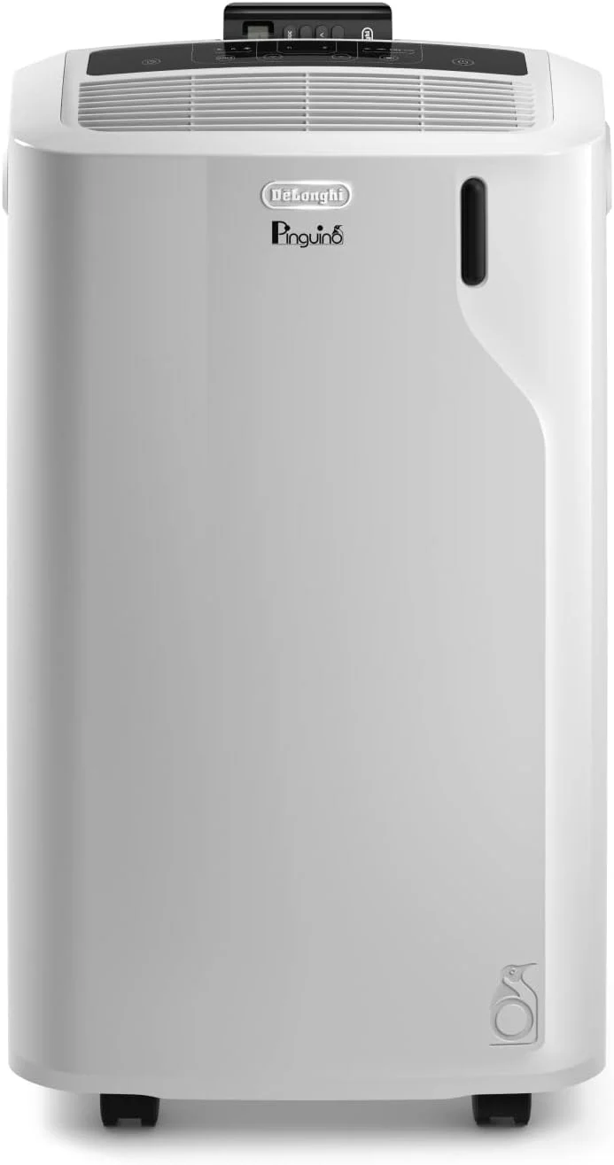 De'Longhi Penguin PAC EM82 Eco Mobiles Klimagerät 2,4kW – R290, EEK A, SEER 16, Staubfilter, Weiß