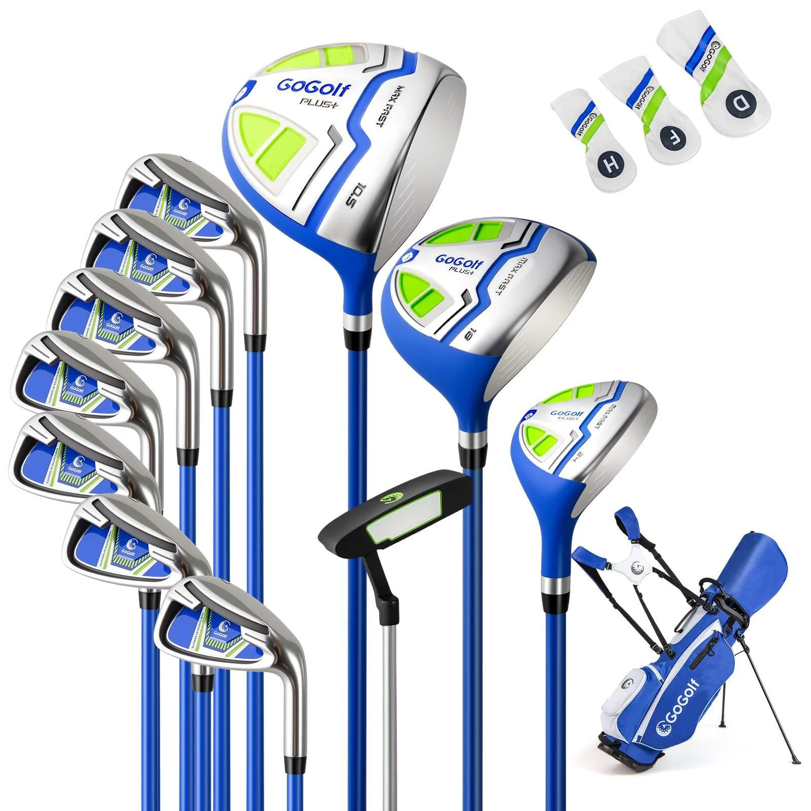 Men's Complete Golf Clubs and Bag Set