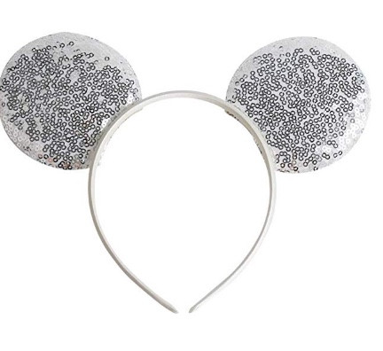 Silver Minnie Ears | Mickey and Minnie Ears | 15003SIL