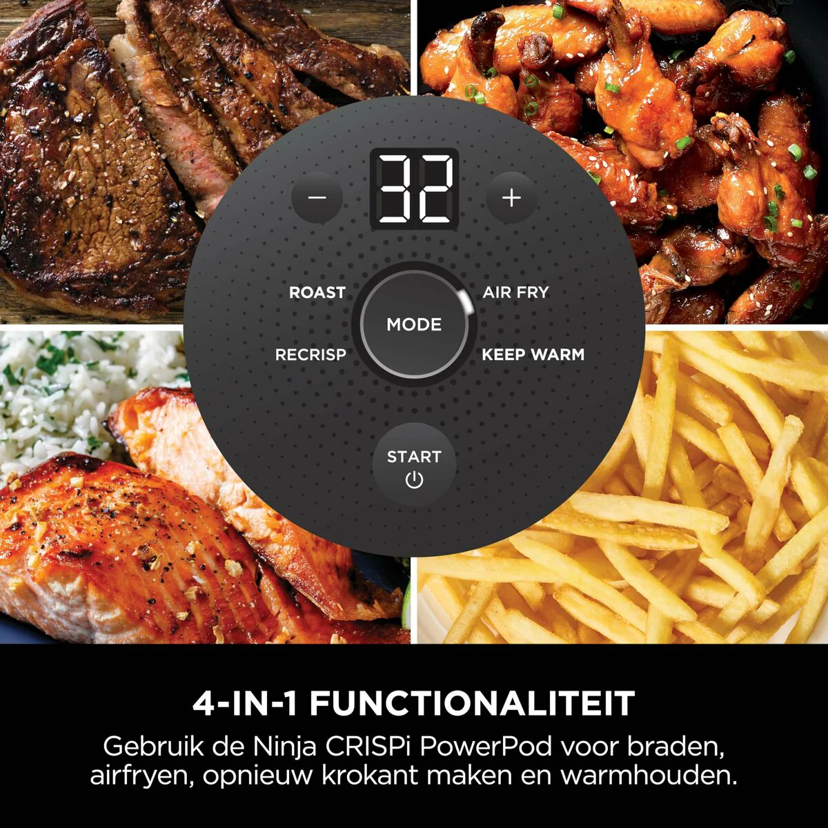 Luftfritös NINJA CRISPI Grön 1700 W 3,8 L
