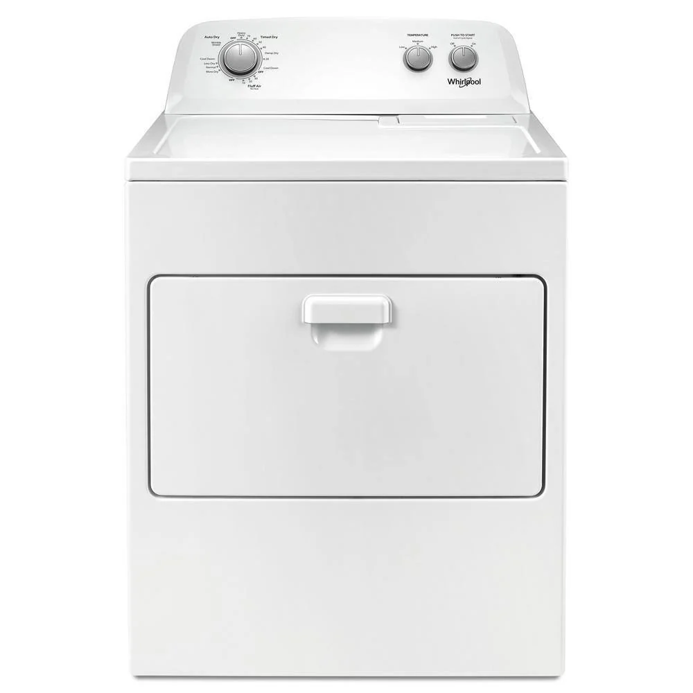Electric Dryer, AutoDryTM System, Wrinkle ShieldTM, White