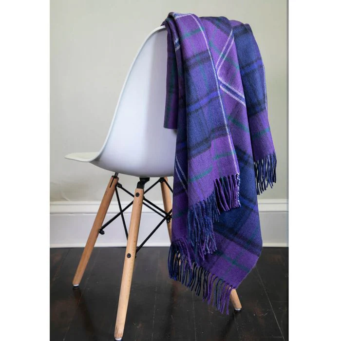 Tartan Blanket - Scotland Forever Modern (100% Lambswool)