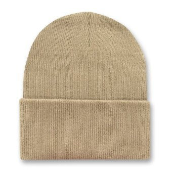 Long Beanie Hat Tan 5753