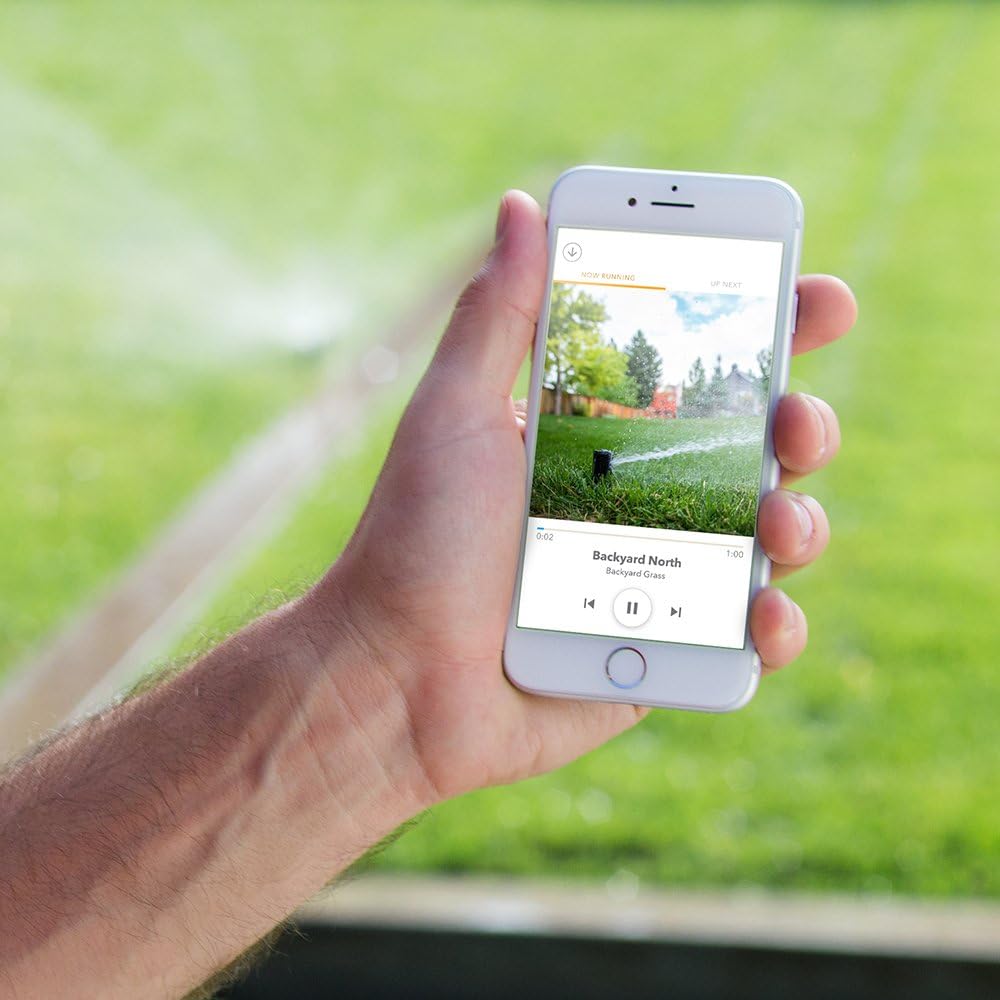 Rachio 8-Zone Smart Sprinkler Controller 2nd Gen, Alexa Compatible, Weather Adaptive, Lawn & Garden