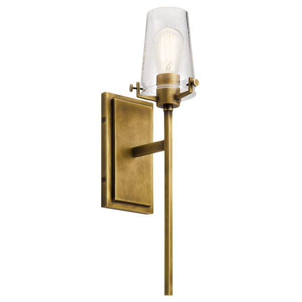 45295NBR Alton 5-in 1-Light Natural Brass Industrial Vanity Light