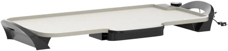 Presto 07062-22-Inch Ceramic Removable Handles Electric Griddle, 22 Inch, Black