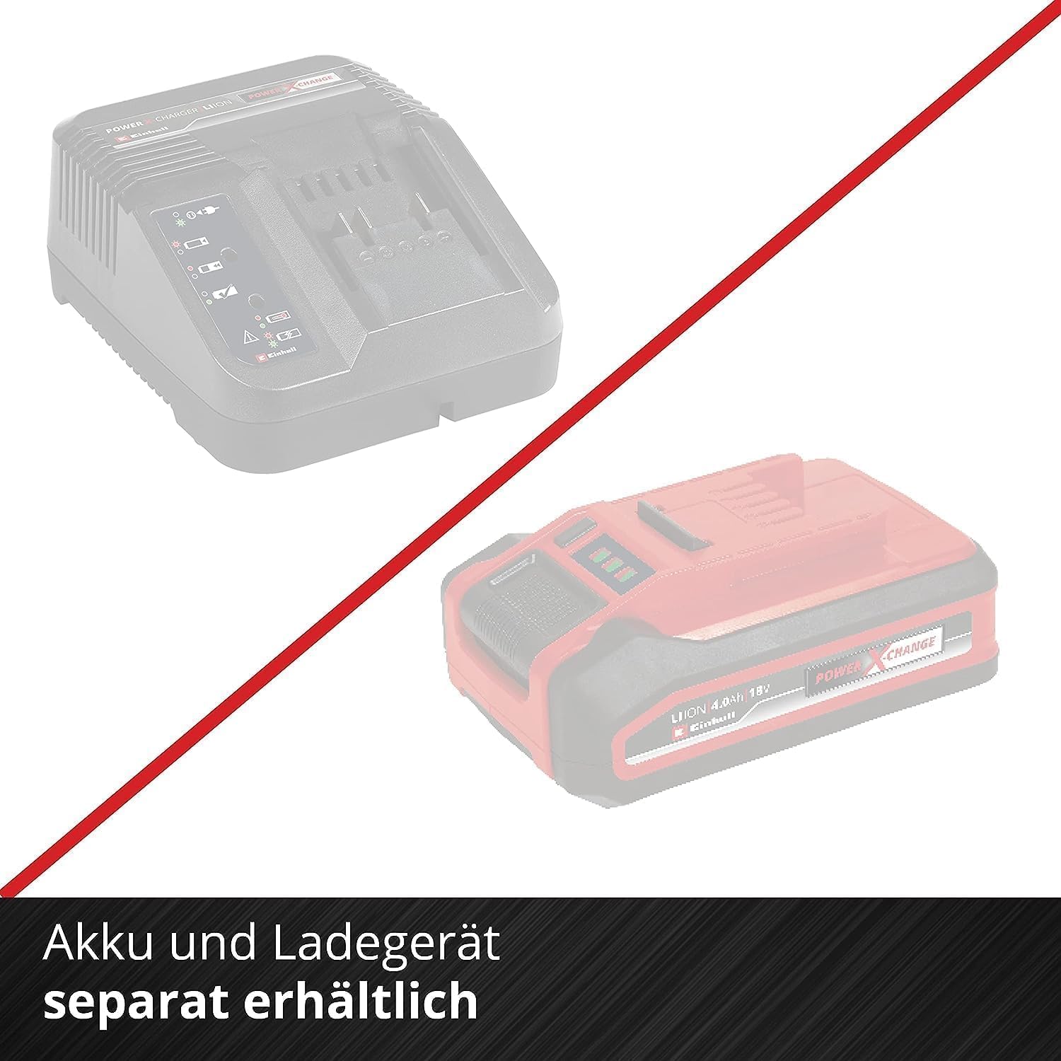 Einhell Akku-Sense Agillo 36/255 BL Power X-Change (Li-Ion, 2 x 18 V, Brushless Front-Motor, elektronische Drehzahlregulierung, Zweihandgriff, Split Shaft, ohne Akku und Ladegerät)