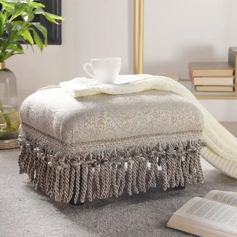 Fiona Footstool by Jennifer Taylor Home